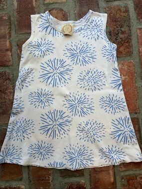 The Beaufort Bonnet company - Sleeveless Polly Play Dress Boom Sizzle Pop 6
